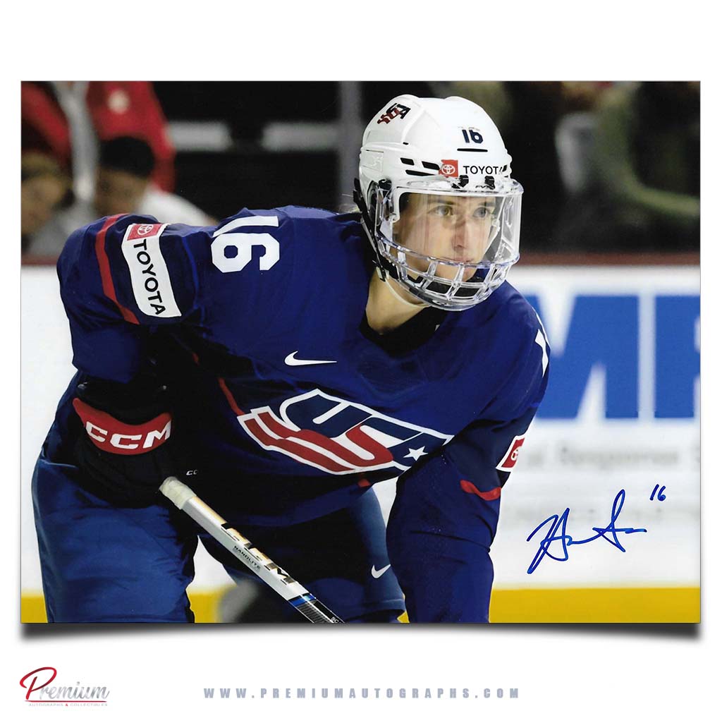 Hayley  Scamurra Team USA  Autographed 8x10 Photograph Faceoff