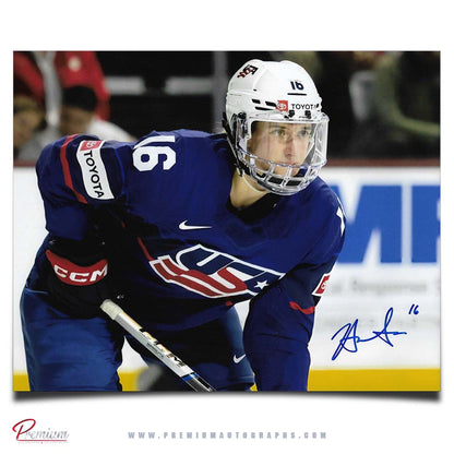 Hayley  Scamurra Team USA  Autographed 8x10 Photograph Faceoff