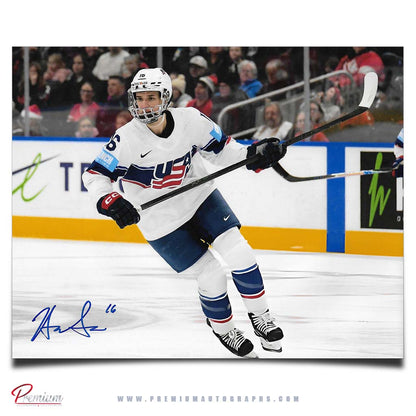 Hayley  Scamurra Team USA  Autographed 8x10 Photograph Skating
