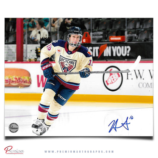 Hayley Scamurra Montreal Victoire Autographed PWHL 8x10 Photograph Skating