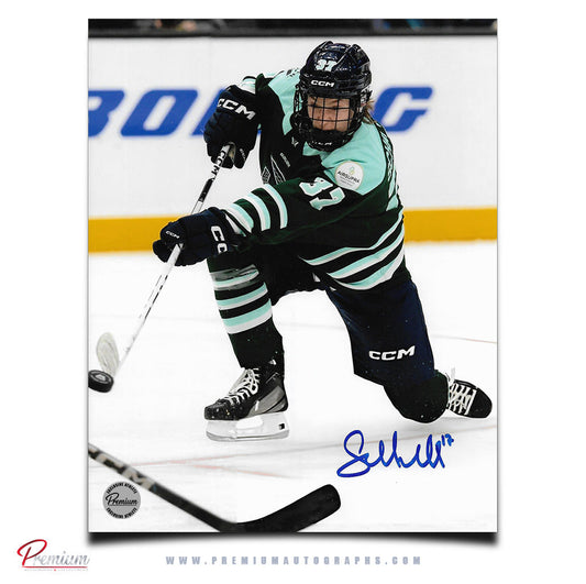 Theresa Schafzahl Boston Fleet PWHL Autographed 8x10 Photograph Big Shot