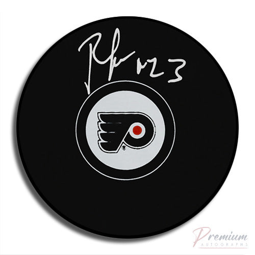 Petr Svoboda Philadelphia Flyers Signed Puck