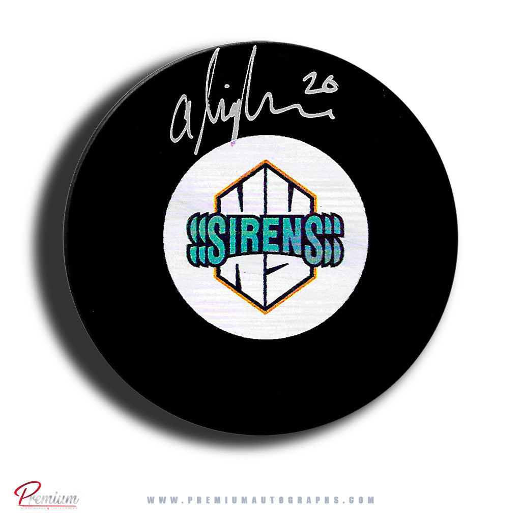 Allyson Simpson New York Sirens PWHL Autographed Puck