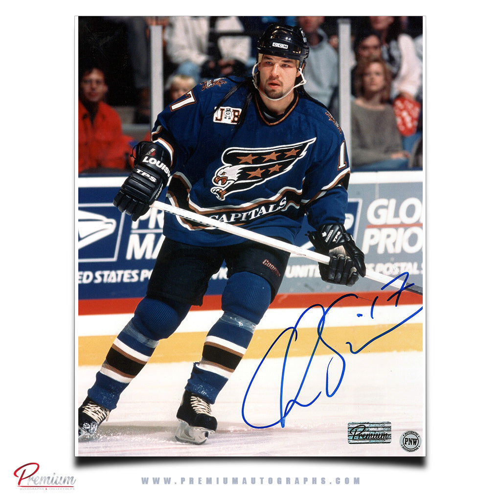 Chris Simon Washington Capitals Autographed 8x10 Photograph Skating