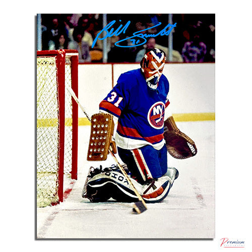 Billy Smith New York Islanders Signed 8x10 Photograph Stick Save