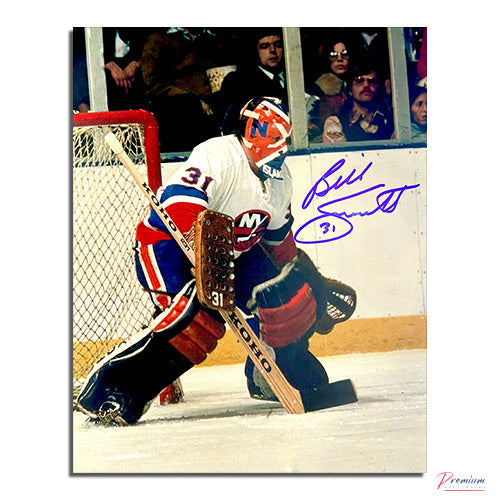 Billy Smith New York Islanders Signed 8x10 Photograph Focused