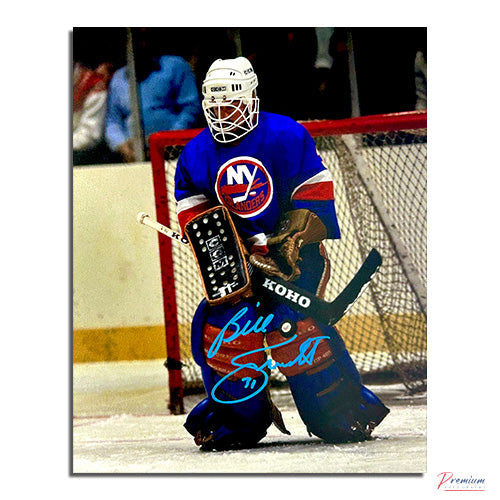 Billy Smith New York Islanders Signed 8x10 Photograph Save