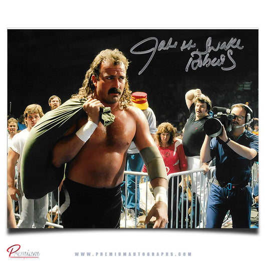 Jake The Snake Roberts WWE Autographed 8x10 Photograph