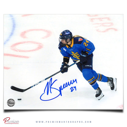 Natalie Spooner PWHL Toronto Sceptres Autographed 8x10 Photograph on the Attack