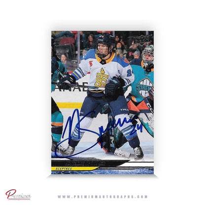 Natalie Spooner Toronto Sceptres Autographed 24-25 Upper Deck PWHL Hockey Card #49