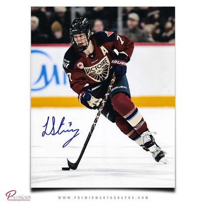Laura Stacey Montreal Victoire PWHL Autographed 8x10 Photograph Carying the Puck