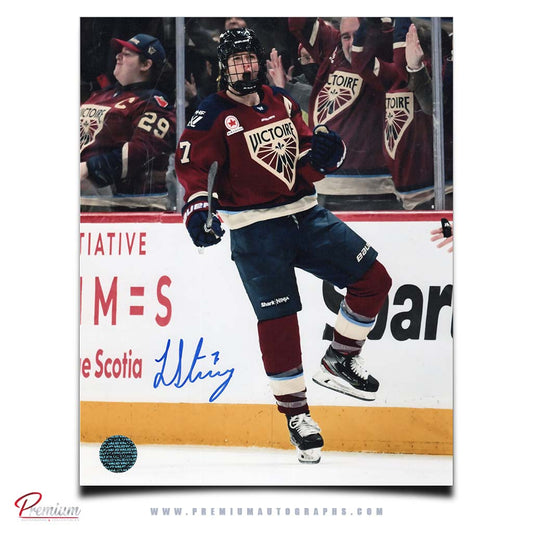 Laura Stacey Montreal Victoire PWHL Autographed 8x10 Photograph Celebration