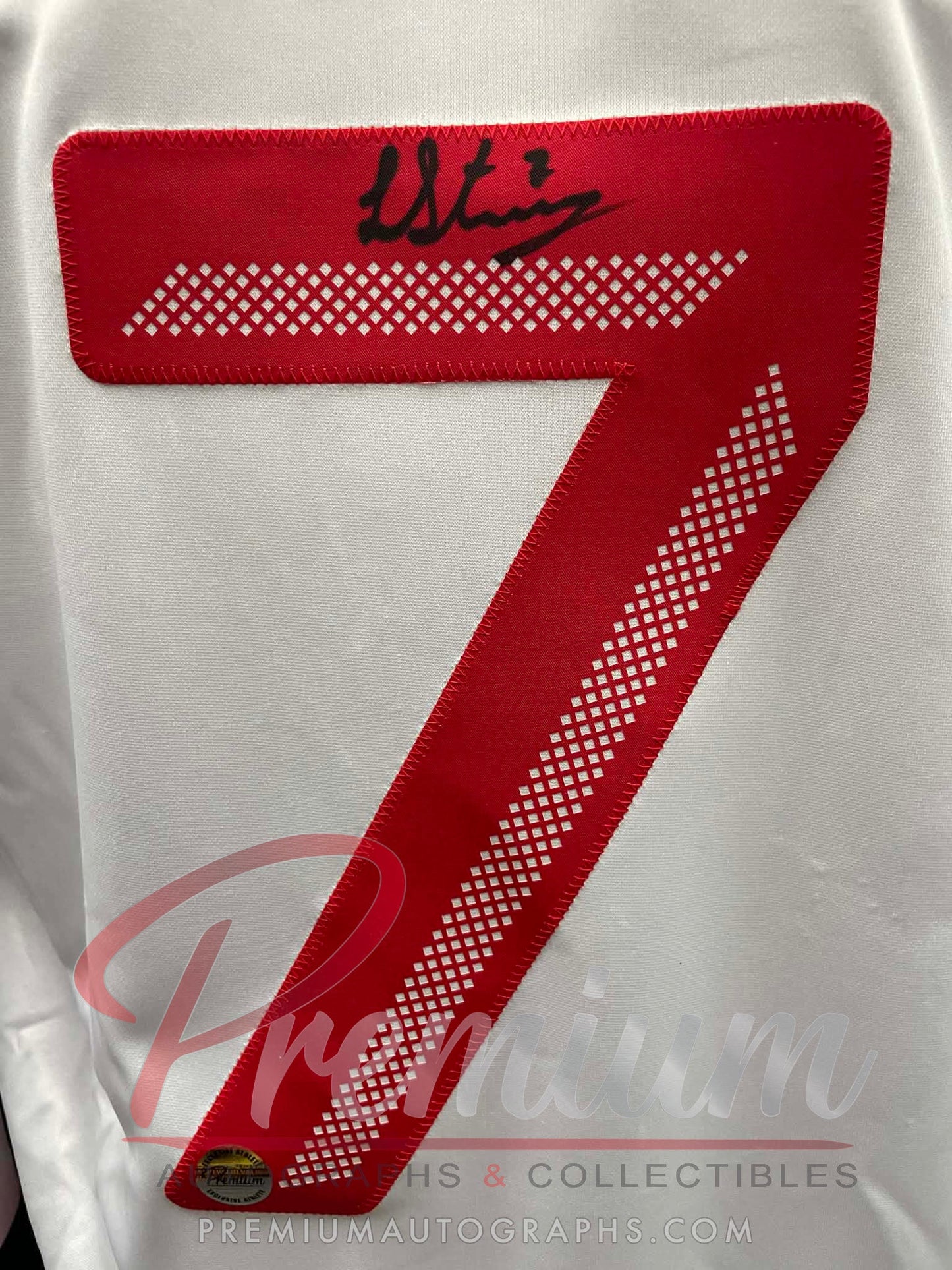 Laura Stacey Olympic Team Canada Autographed Bauer WHITE jersey