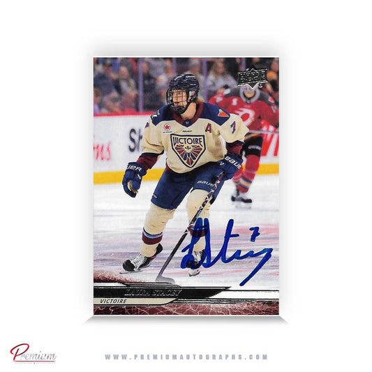 Laura Stacey Montreal Victoire Autographed 2024-25 Upper Deck PWHL Hockey Card #44