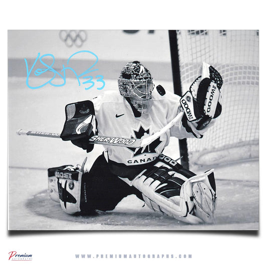 Kim St-Pierre Team Canada Signed 8x10 Photograph Glove Save