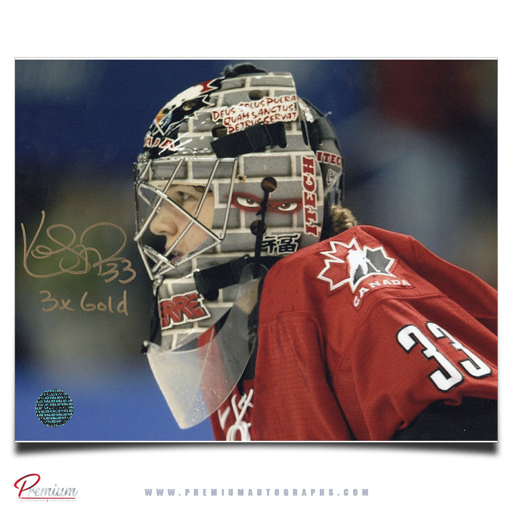 Kim St. Pierre Team Canada Autographed 8x10 Photograph Close Up w/ HOF Inscription