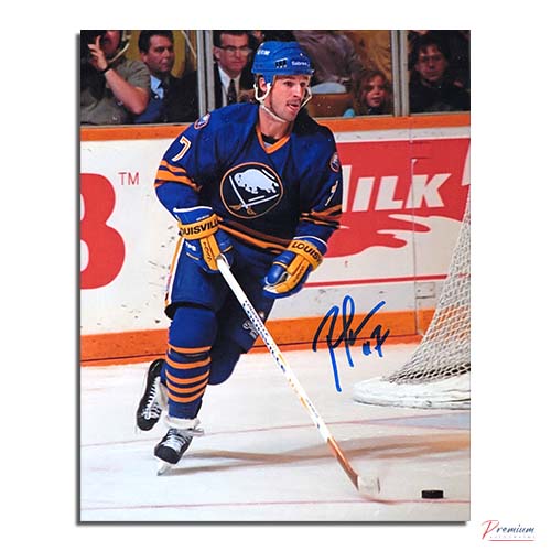 Petr Svoboda Buffalo Sabres Signed 8x10 Around the Net