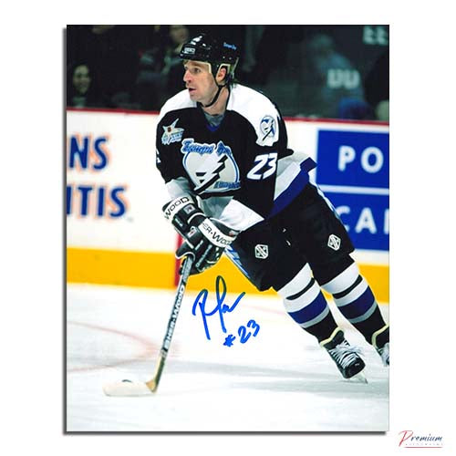 Petr Svoboda Tampa Bay Lightning Signed 8x10 Around the Net