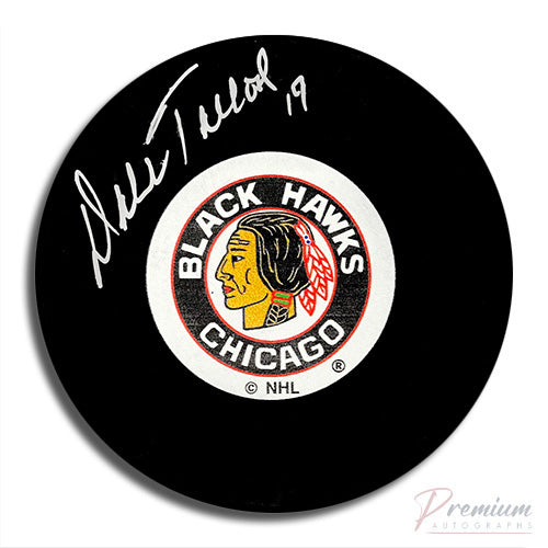 Dale Talon Chicago Blackhawks Signed Puck