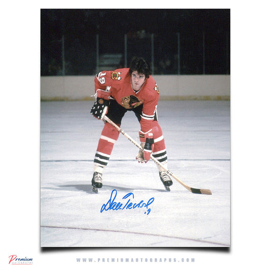 Dale Tallon Chicago Blackhawks Signed 8x10 Photograph Faceoff