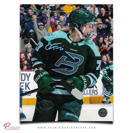 Susanna Tapani Boston Fleet Autographed PWHL 8x10 Photograph Close Up