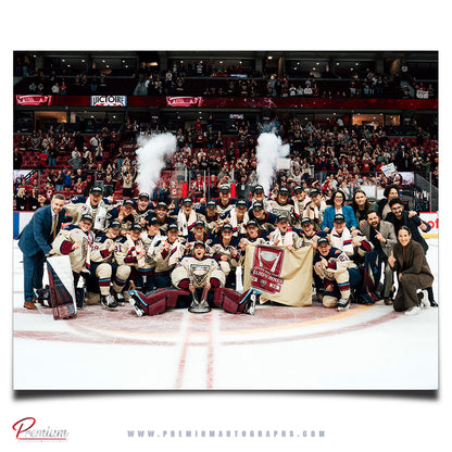 Team Signed Montreal Victoire Autographed 16x20 2026 Walter Cup Champion Celebration Photograph (PreOrder)