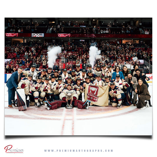 Team Signed Montreal Victoire Autographed 16x20 2026 Walter Cup Champion Celebration Photograph (PreOrder)