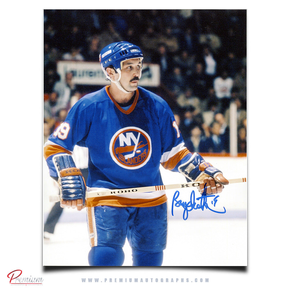 Bryan Trottier New York  Islanders Autographed 8x10 Focused