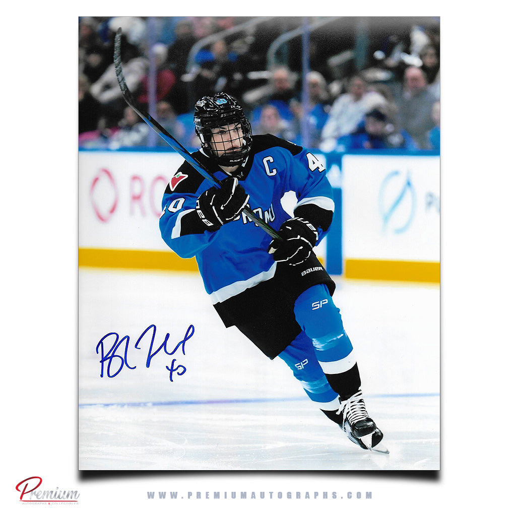 Blayre Turnbull Toronto Sceptres PWHL Autographed 8x10 Photograph Over the Blue Line