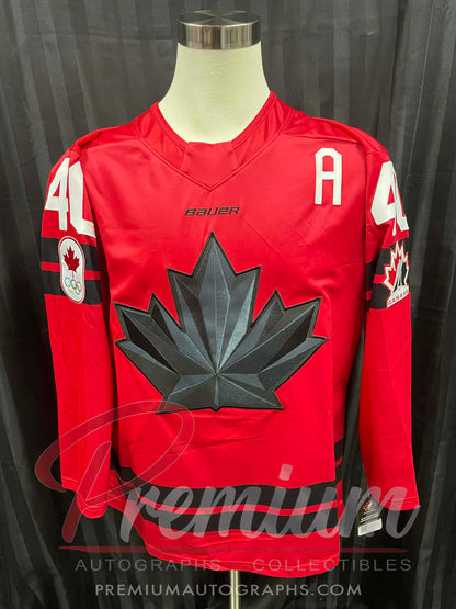 Blayre Turnbull 2026 Olympic Team Canada Autographed Bauer RED jersey