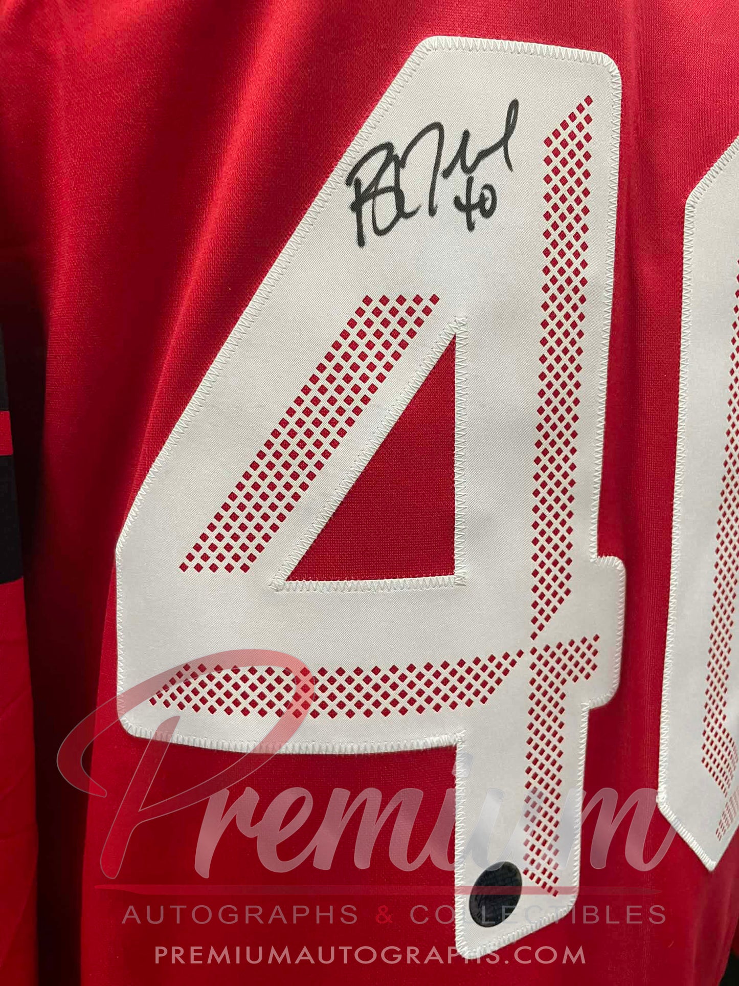 Blayre Turnbull 2026 Olympic Team Canada Autographed Bauer RED jersey