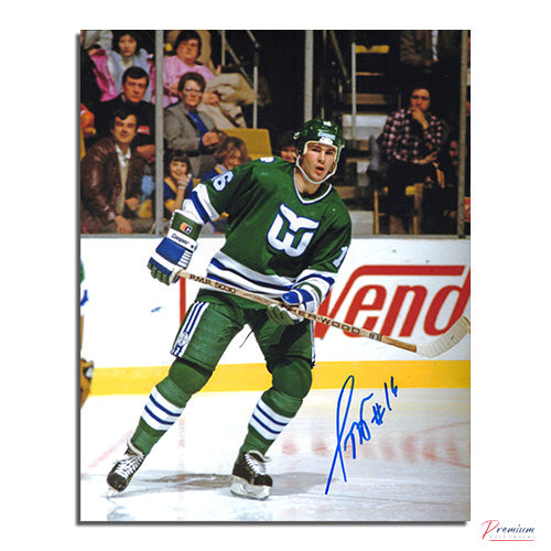 Sylvain Turgeon Hartford Whalers Signed 8x10 Photograph Defensive Zone