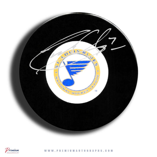 Garry Unger St. Louis Blues Signed Puck