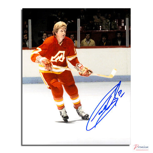 Garry Unger Atlanta Flames Signed 8x10 Photograph