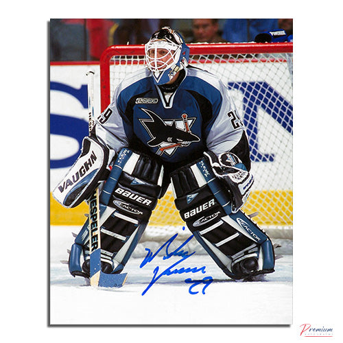 Mike Vernon San Jose Sharks Signed 8x10 Photograph Focused