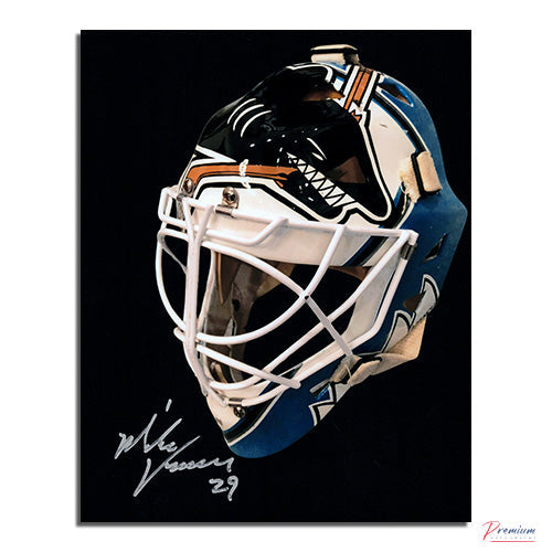 Mike Vernon San Jose Sharks Signed 8x10 Photograph Mask