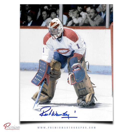 Rick Wamsley Montreal Canadiens Autographed 8x10 Photograph Ready to Save v1