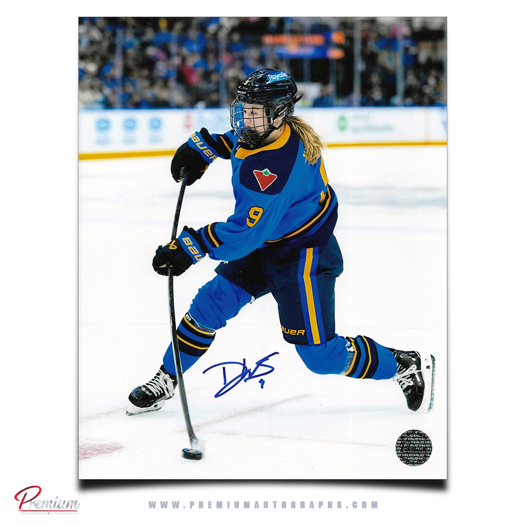 Daryl Watts Toronto Spectres PWHL Signed 8x10 Photograph Big Shot