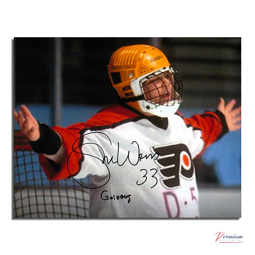 Shaun Weiss The Mighty Ducks Signed 8x10 Photograph w/ Goldberg Inscription