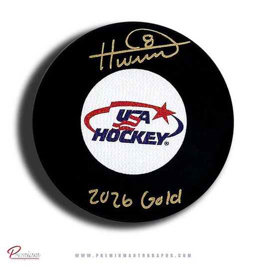 Haley Winn Team USA Autographed Puck w/ 2026 Inscription