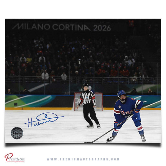 Haley Winn Team USA Autographed Olympic 8x10 Photograph Milano Cortina 2026