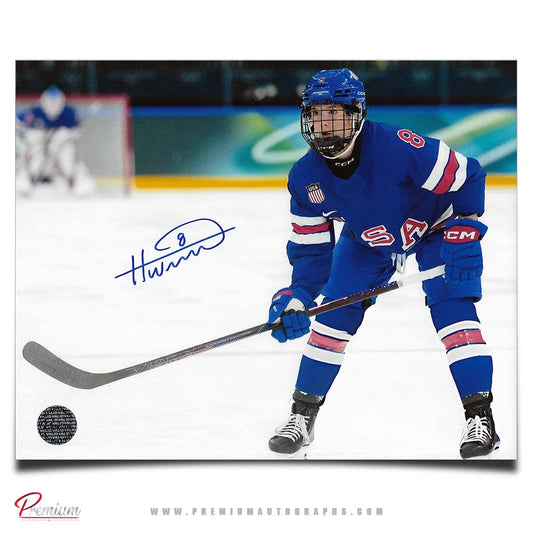Haley Winn Team USA Autographed Olympic 8x10 Photograph Face Off