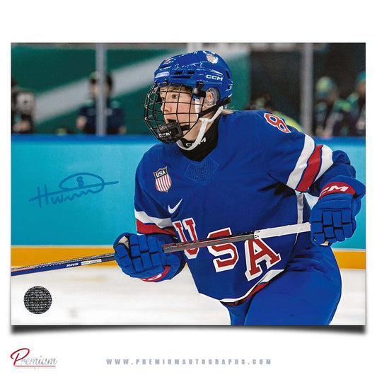 Haley Winn Team USA Autographed Olympic 8x10 Photograph Close Up