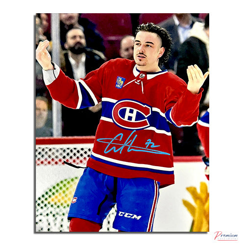 Arber Xhekaj Montreal Canadiens Signed 8x10 Photograph Bring it!