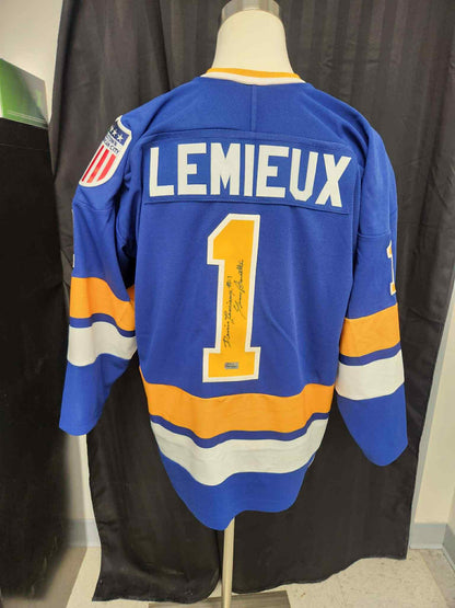 Denis Lemieux Charlestown Chiefs Signed Jersey