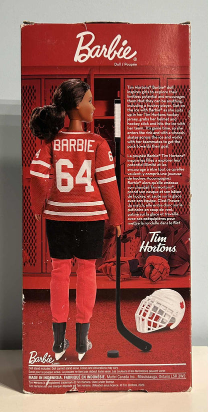 Sarah Nurse Tim Hortons PWHL Autographed Special Edition Barbie by Mattel (Red Jersey)