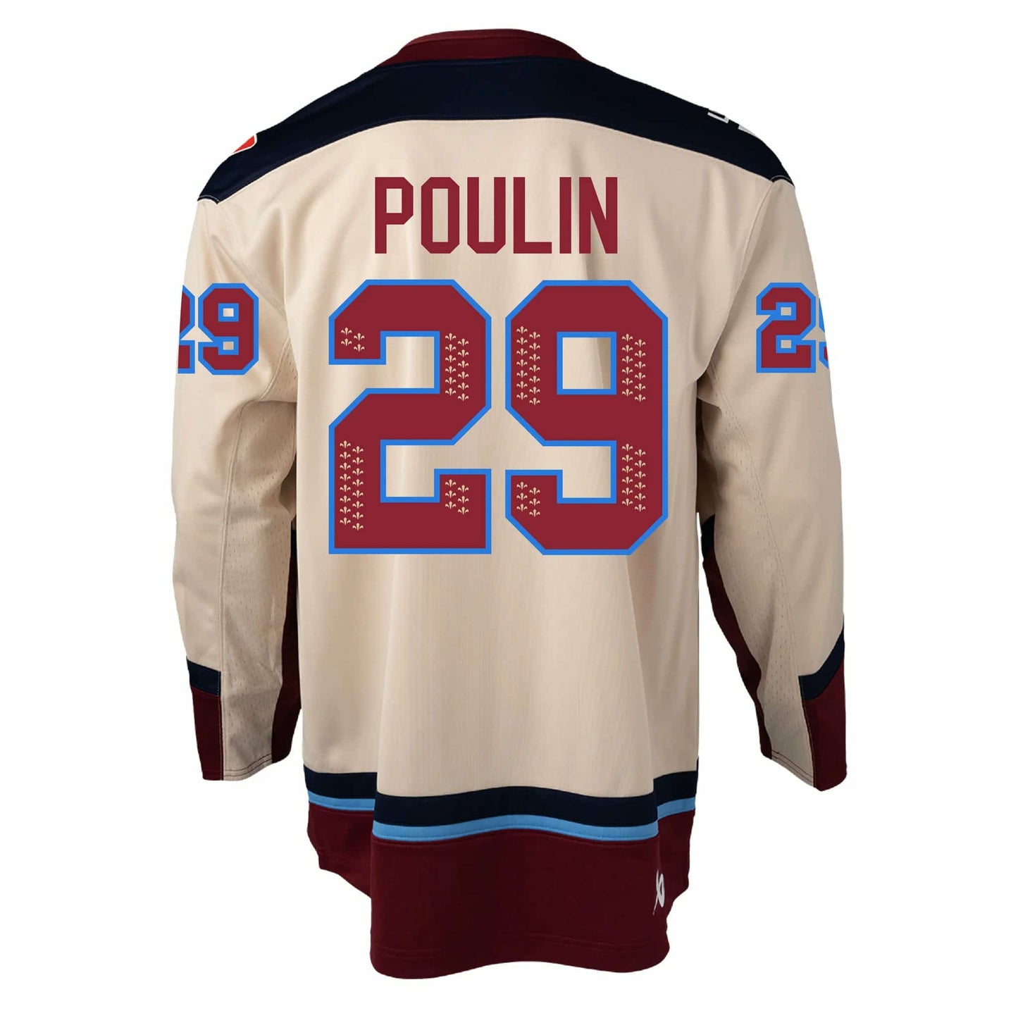 Marie-Philip Poulin Montreal Victoire PWHL Cream Autographed Bauer Jersey