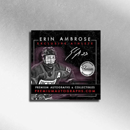 Erin Ambrose Montreal Victoire PHWL Signed Bauer Jersey