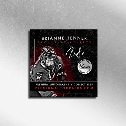 Brianne Jenner Ottawa Charge Autographed PWHL 8x10 Photograph Puck in the Circle