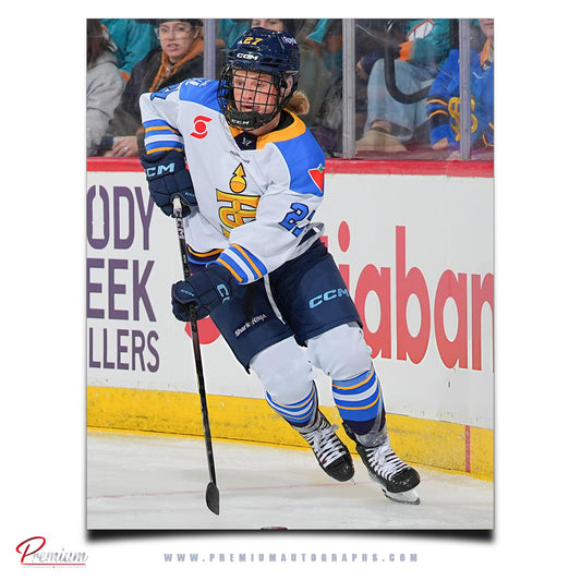 Emma Maltais Toronto Scepters PWHL Autographed 8x10 Photograph (PreOrder 01)
